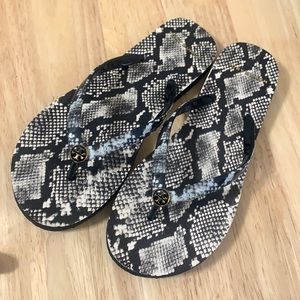 Tory Burch Roccia Flip Flops Size 9